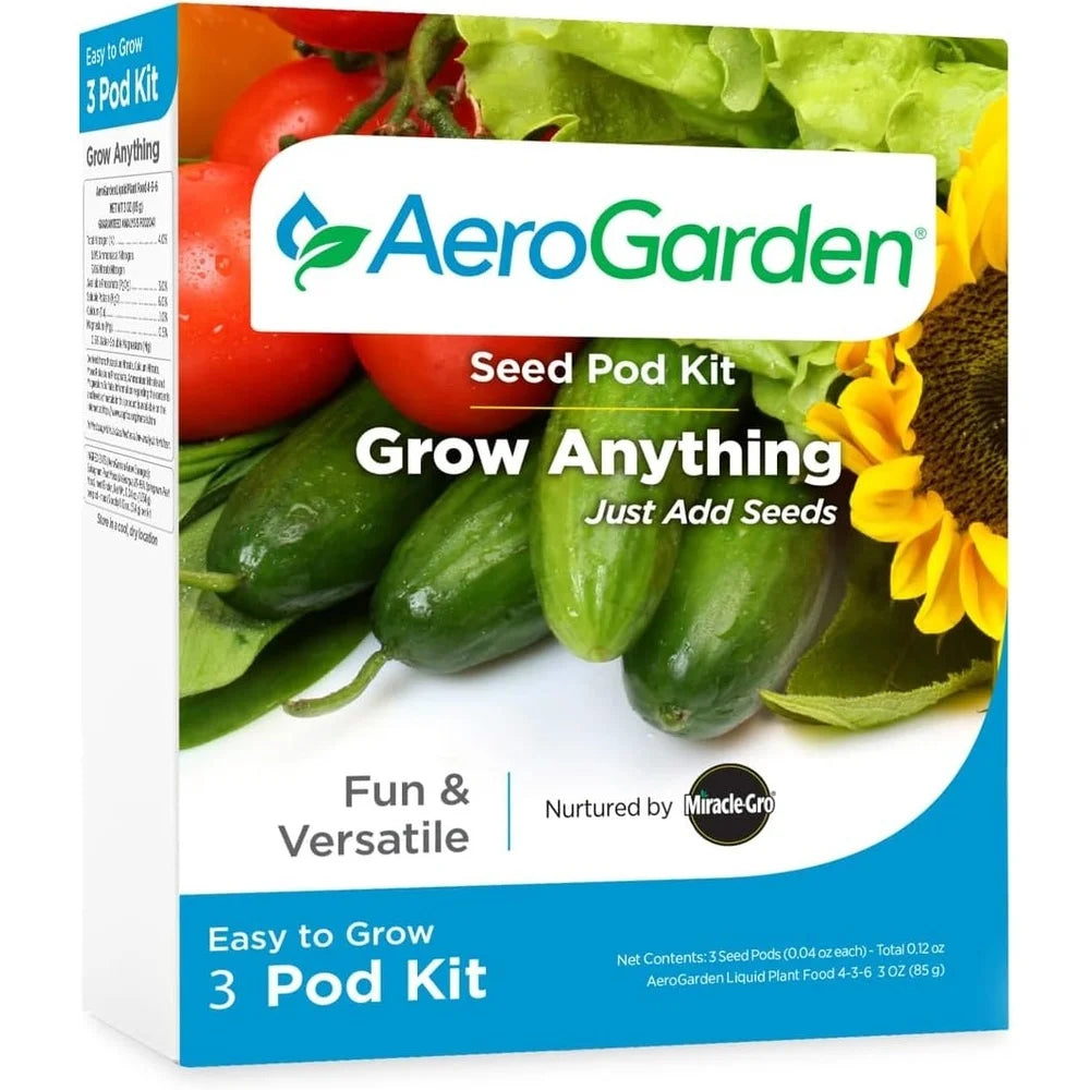 AeroGarden Grow Anything Seed Pod Kit (9-pod)(3 Pods)