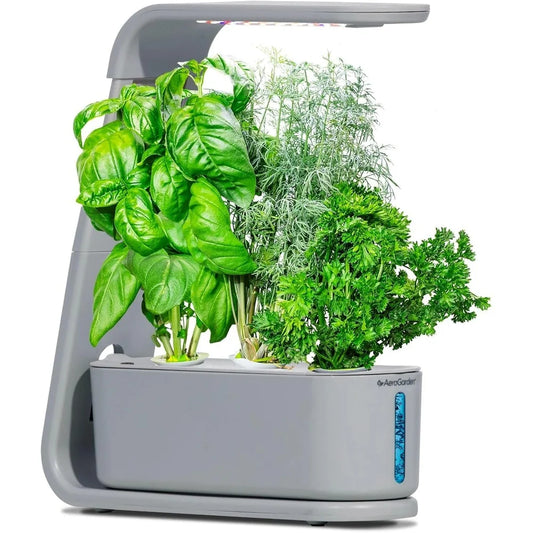 AeroGarden Sprout – Indoor Garden with LED Grow Light, Black(Cool Gray)