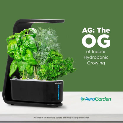 AeroGarden Sprout – Indoor Garden with LED Grow Light, Black(Black)