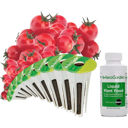 AeroGarden Mighty Mini Cherry Tomato Seed Pod Kit for AeroGarden Hydroponic Indoor Garden, 3-Pod(6-pod)