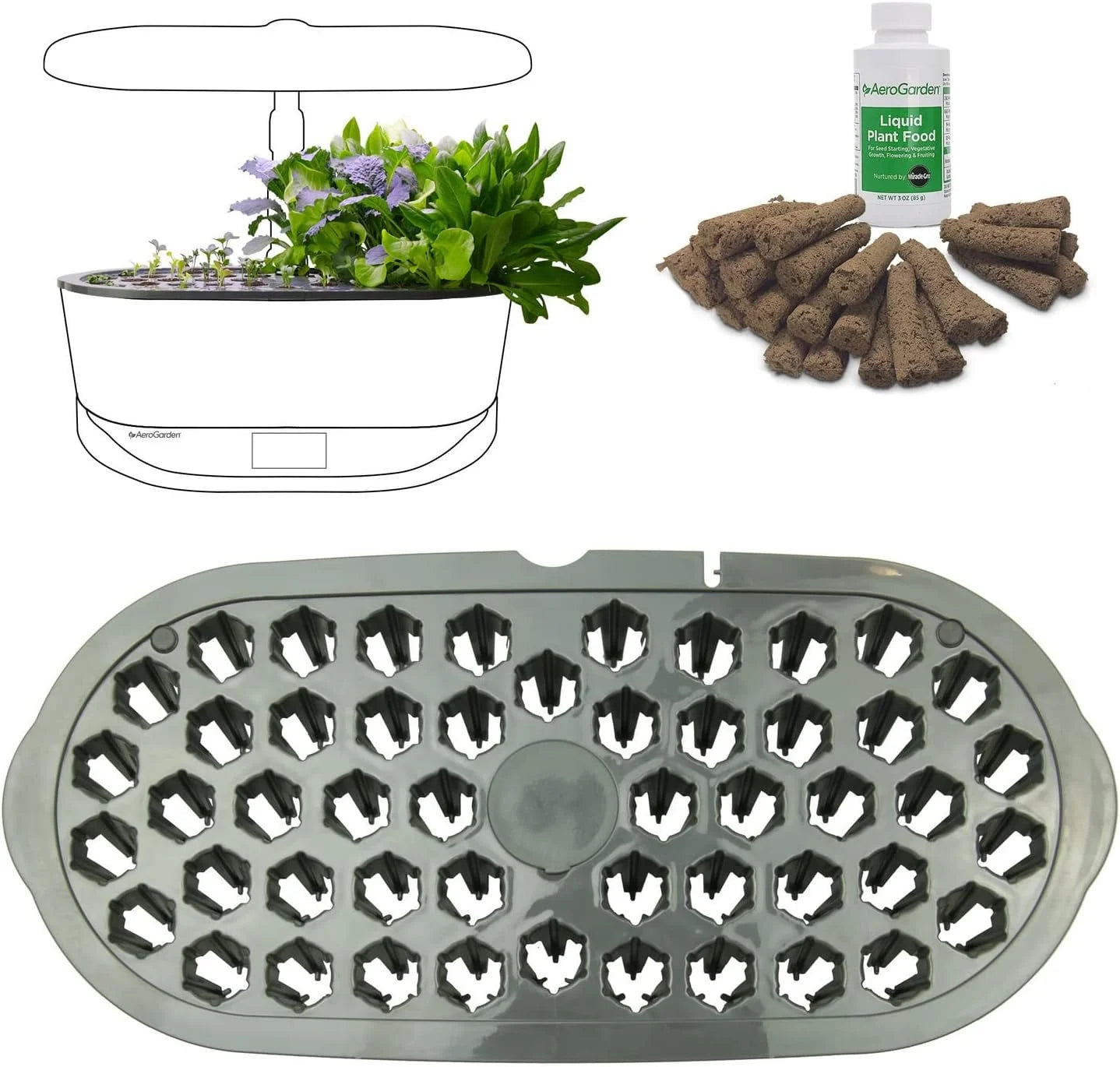 AeroGarden Seed Starting System for 2019 Bounty Models((Pack of 6))