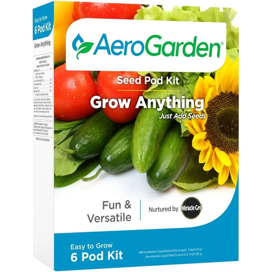 AeroGarden Grow Anything Seed Pod Kit (9-pod)(6 Pods)