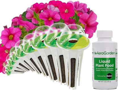 AeroGarden Cascading Petunias Seed pod Kit for AeroGarden Hydroponic Indoor Garden, 6-Pod(Love Blooms)
