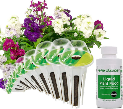 AeroGarden Cascading Petunias Seed pod Kit for AeroGarden Hydroponic Indoor Garden, 6-Pod(Spring Flowers)
