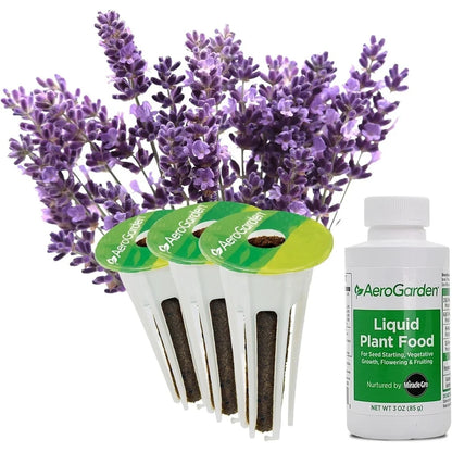 AeroGarden Cascading Petunias Seed pod Kit for AeroGarden Hydroponic Indoor Garden, 6-Pod(Lavender)
