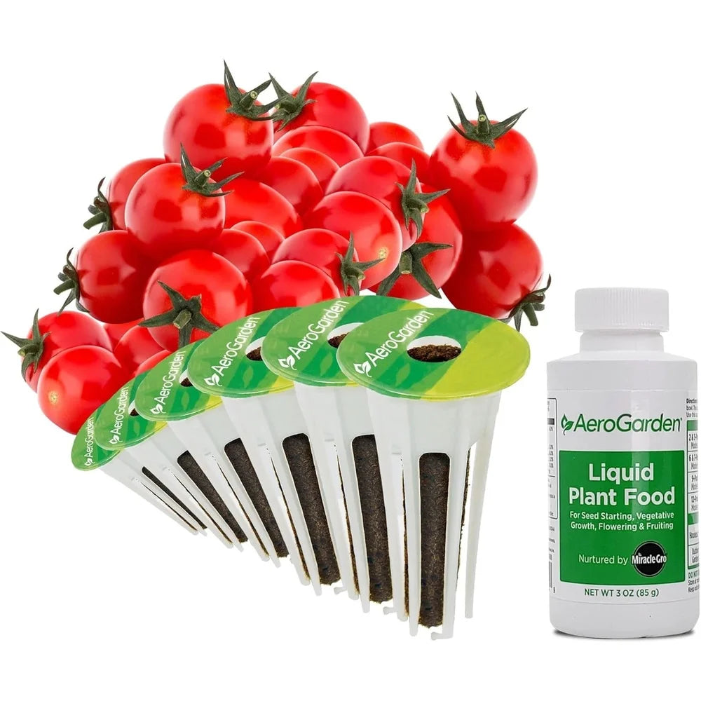 AeroGarden Golden Harvest Cherry Tomato Seed Pod Kit, 9-Pod(6-pod)