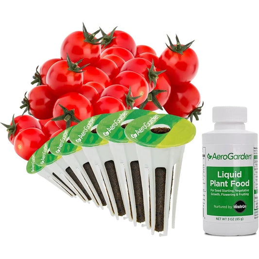 AeroGarden Golden Harvest Cherry Tomato Seed Pod Kit, 9-Pod(6-pod)