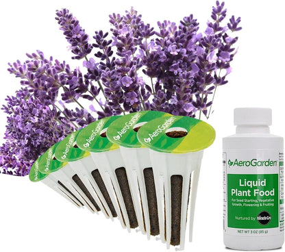 AeroGarden Cascading Petunias Seed pod Kit for AeroGarden Hydroponic Indoor Garden, 6-Pod(Lavender)