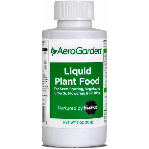 Miracle-Gro AeroGarden Liquid Plant Fertilizer for Use in AeroGarden Hydroponic Indoor Garden, 3 fl. oz.(3 fl. oz.)