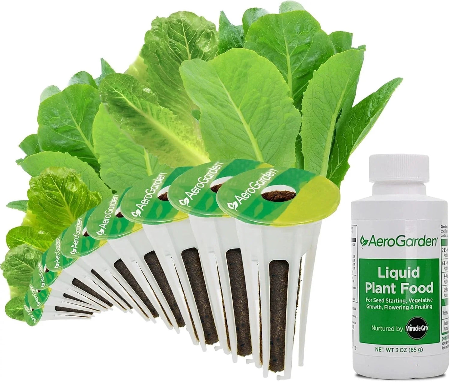 AeroGarden Heirloom Salad Greens Mix Seed Pod Kit – Salad Kit for AeroGarden Indoor Garden, 9-Pod(9-pod)